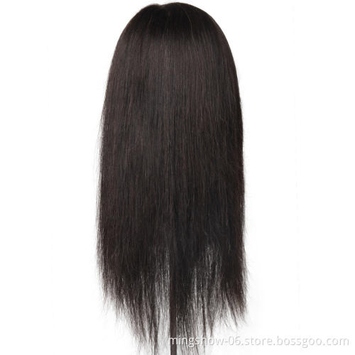 Wholesale 100 human hair hairdressing training mannequin head for hairdresser